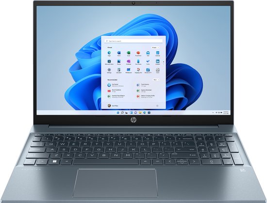 HP Pavilion 15-eh3853nd AMD Ryzen™ 7 7730U Laptop 39,6 cm (15.6") Full HD 16 GB DDR4-SDRAM 512 GB SSD Wi-Fi 6 (802.11ax) Windows 11 Home Blauw - HP - Hoofdafbeelding