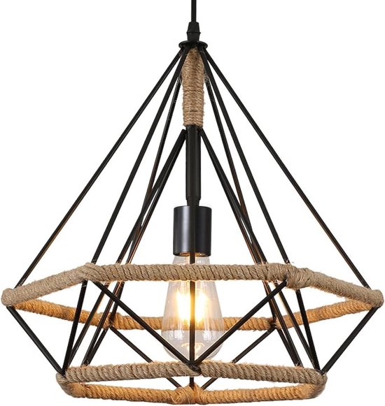 Brocante metalen hanglamp met witte bloemen en groene bladeren - bloemenlamp uit Frankrijk - VERKOCHT - de Kofferzolder