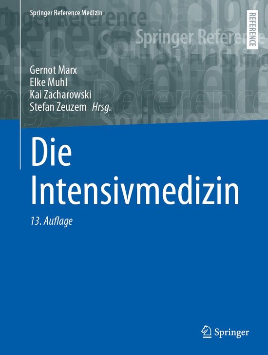 Medicine (German Language) - Die Intensivmedizin - cover