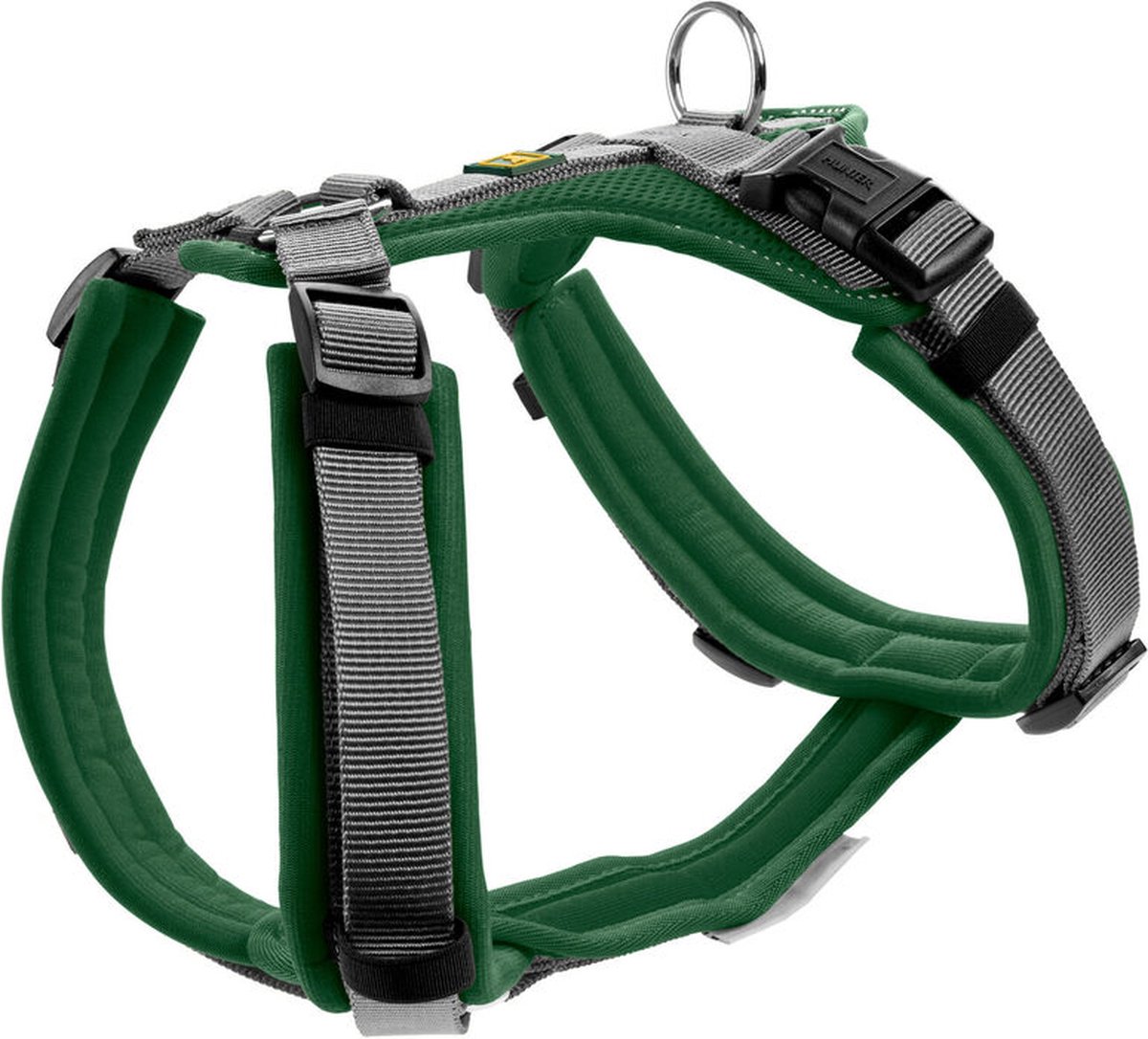 Hondentuigje Hunter Maldon Up Donkergroen Maat XS-S 37-53 cm