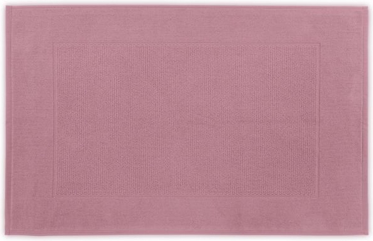 Tiseco Home Studio - Badmat DELUX - SET/2 - 100% katoen - 750 g/m² - superzacht en zeer absorberend - Rechthoek - 50x80 cm - Vieux rose