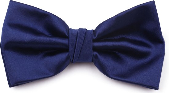 Suitable - Polyester Strik Blauw - One Size - - Heren - Gala Vlinderstrik / Vlinderdas