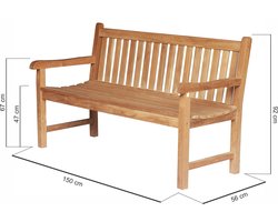 Teakea — Tuinbank teak 150 cm