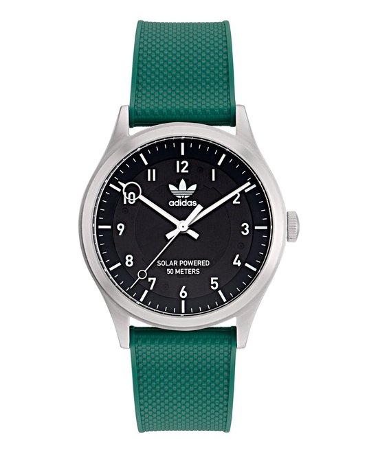 Montre Adidas Originals Project One Sst AOST23543 - Plastique - Vert - Ø 39 mm