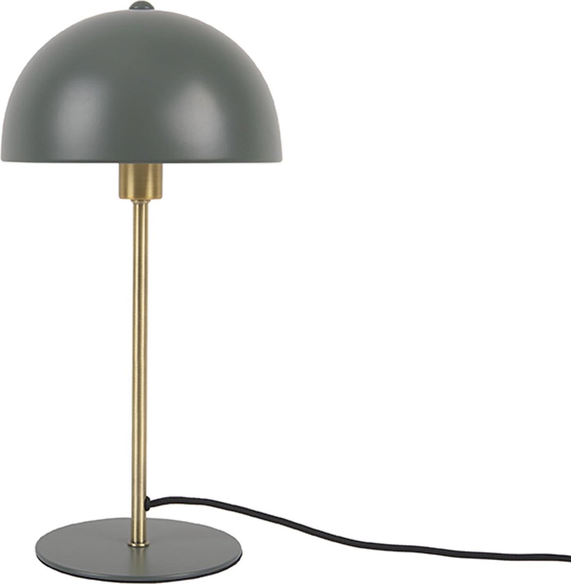 Leitmotiv tafellamp Bonnet 20 x 39 cm staal groen/goud