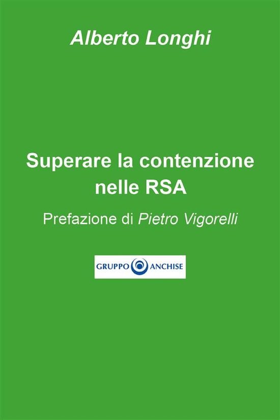 Superare la contenzione nelle RSA - cover