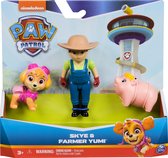 Bol.com PAW Patrol - Skye & Boerin Yumi met varkensvriendje Speelfigurenset aanbieding