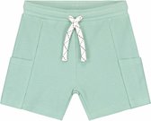 Prénatal peuter short - Jongens - Soft Green - Maat 86