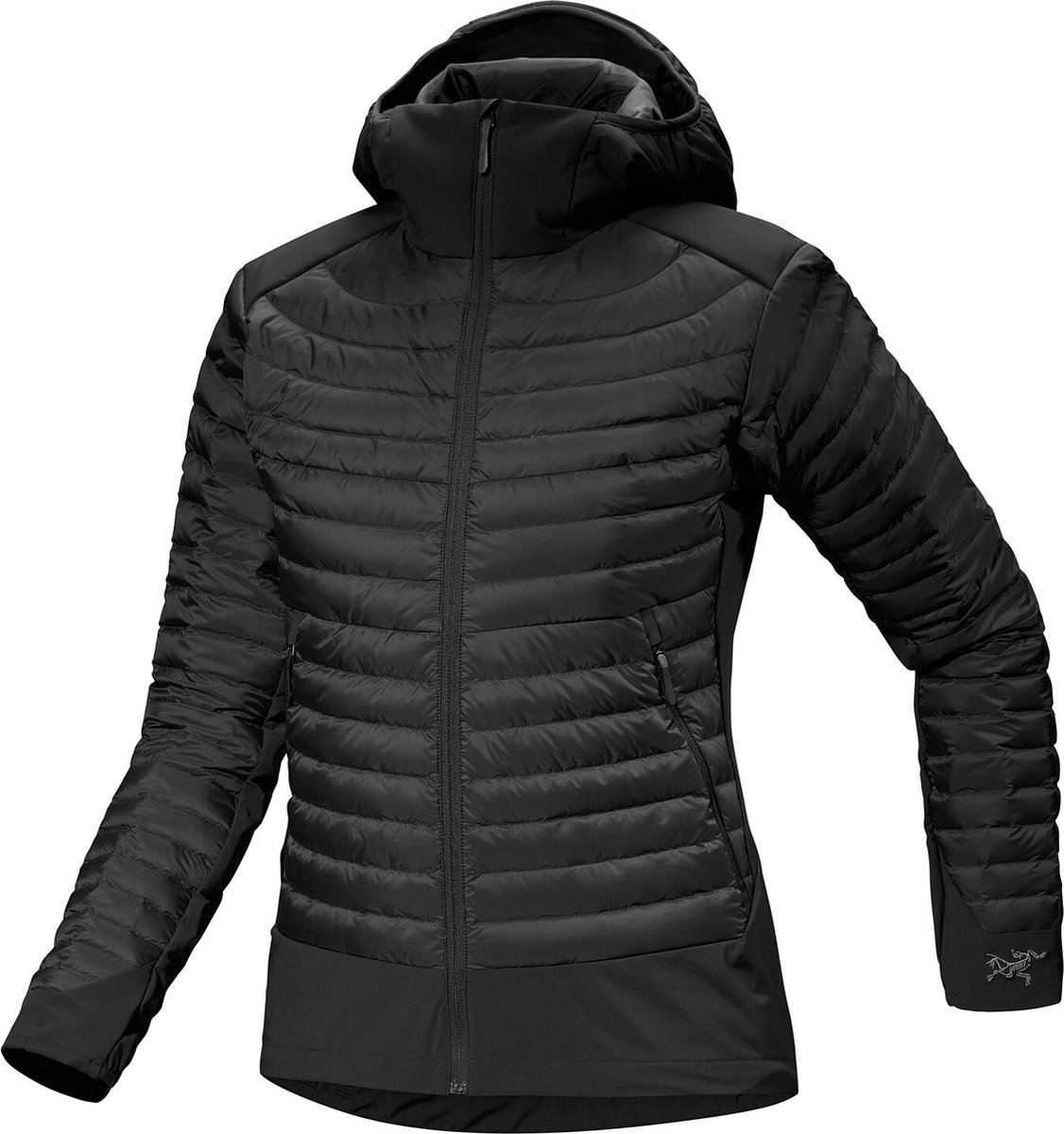 Arc’teryx Cerium hybrid hoody W 7707 Zwart