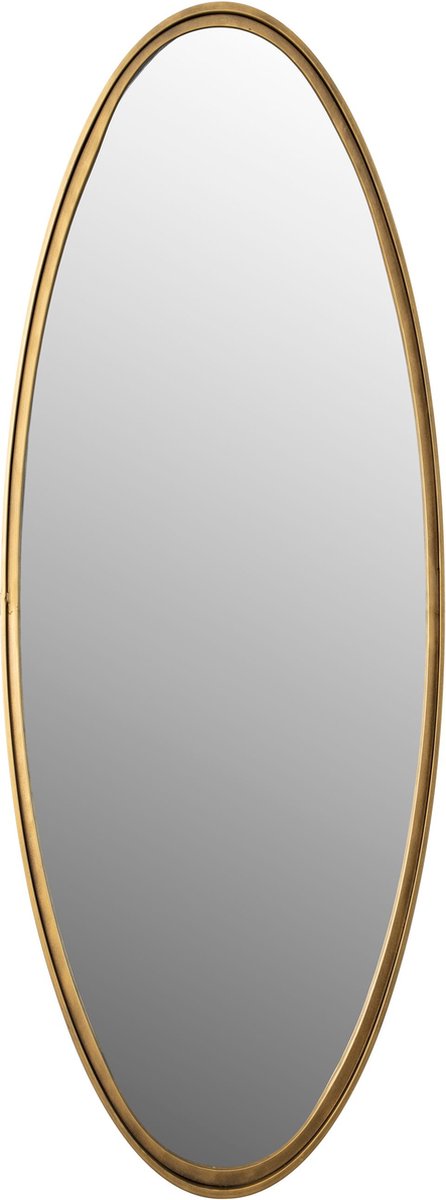 Housecraft Living Matz Spiegel/ Wandspiegel Ovaal 60x160 cm Metaal Goud