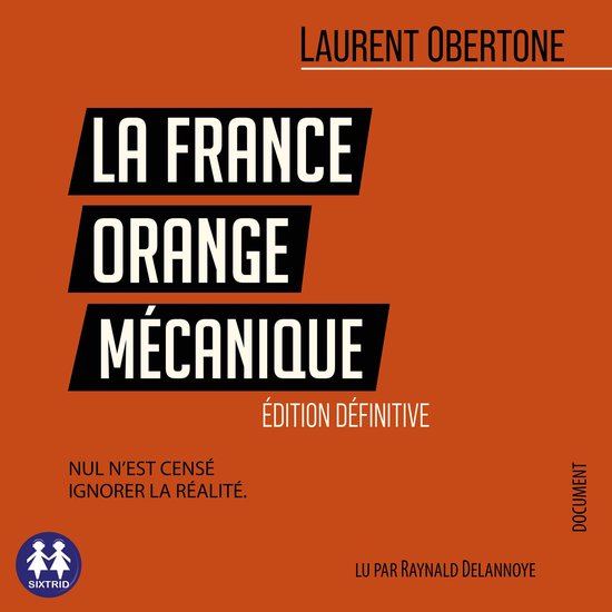 La France Orange Mécanique - cover
