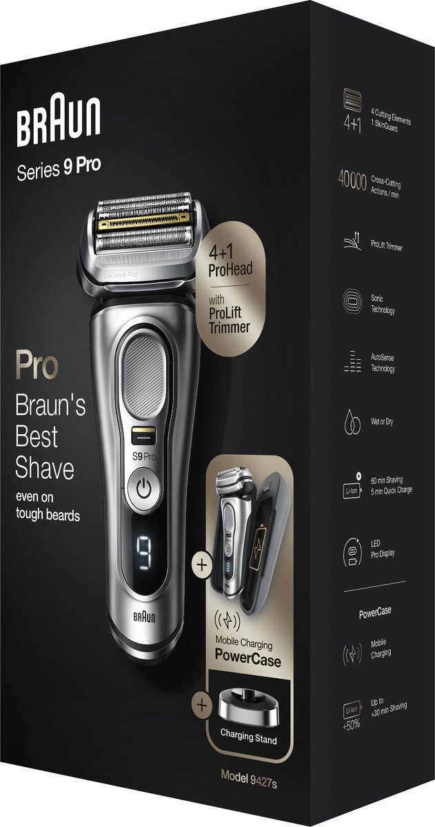 Shaver Braun Series 9 Pro 81744531 1 Piece - afbeelding 2