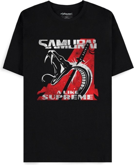 Cyberpunk 2077 - A Like Supreme Heren T-shirt - zwart - XL