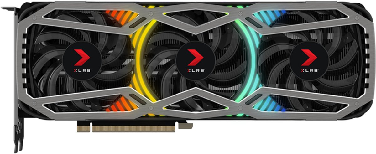 PNY GeForce RTX 3070Ti Grafische kaart 8GB GDDR6X PCIe 4.0 VR Ready Gaming GPU - Afbeelding 4