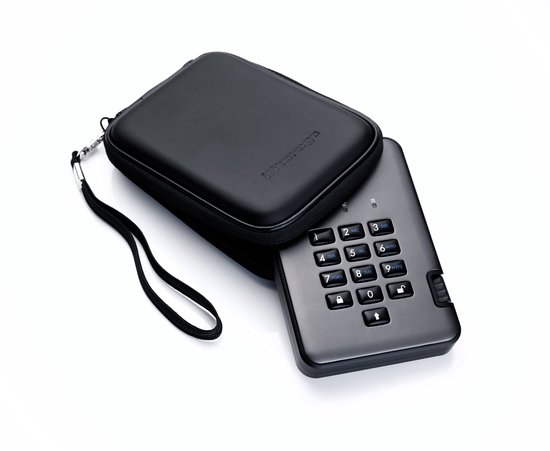iStorage diskAshur PRO2 4000GB Zwart, Grafiet externe harde schijf van Merkloos — afbeelding 2
