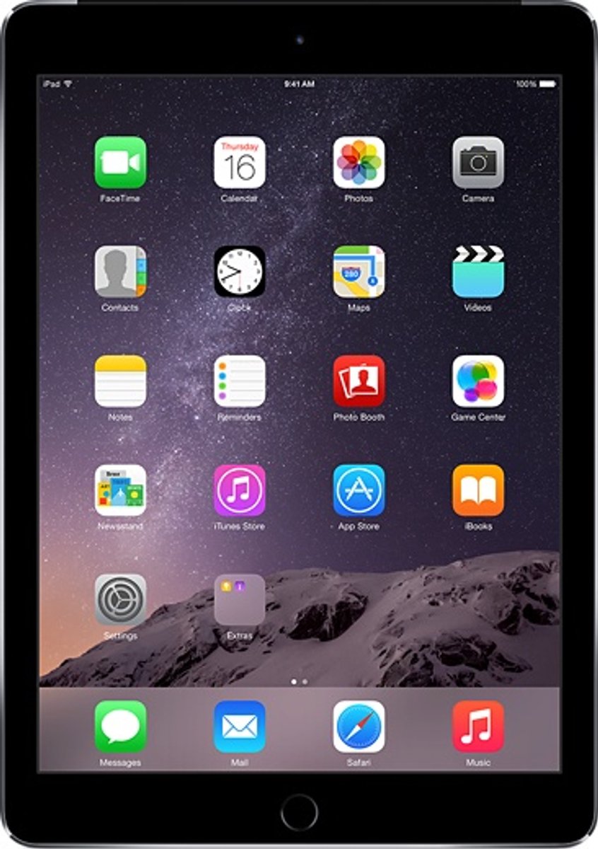 Apple iPad Air 2 - Wi-Fi - 32GB opslag - Zwart | bol