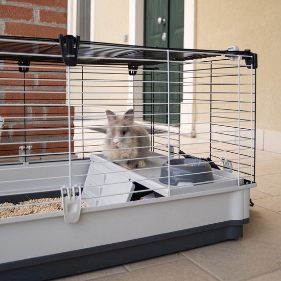 Ferplast Konijnenkooi Arena 120 - Dierenverblijf - 125x64.5x51 cm - Kooi - Pets Place