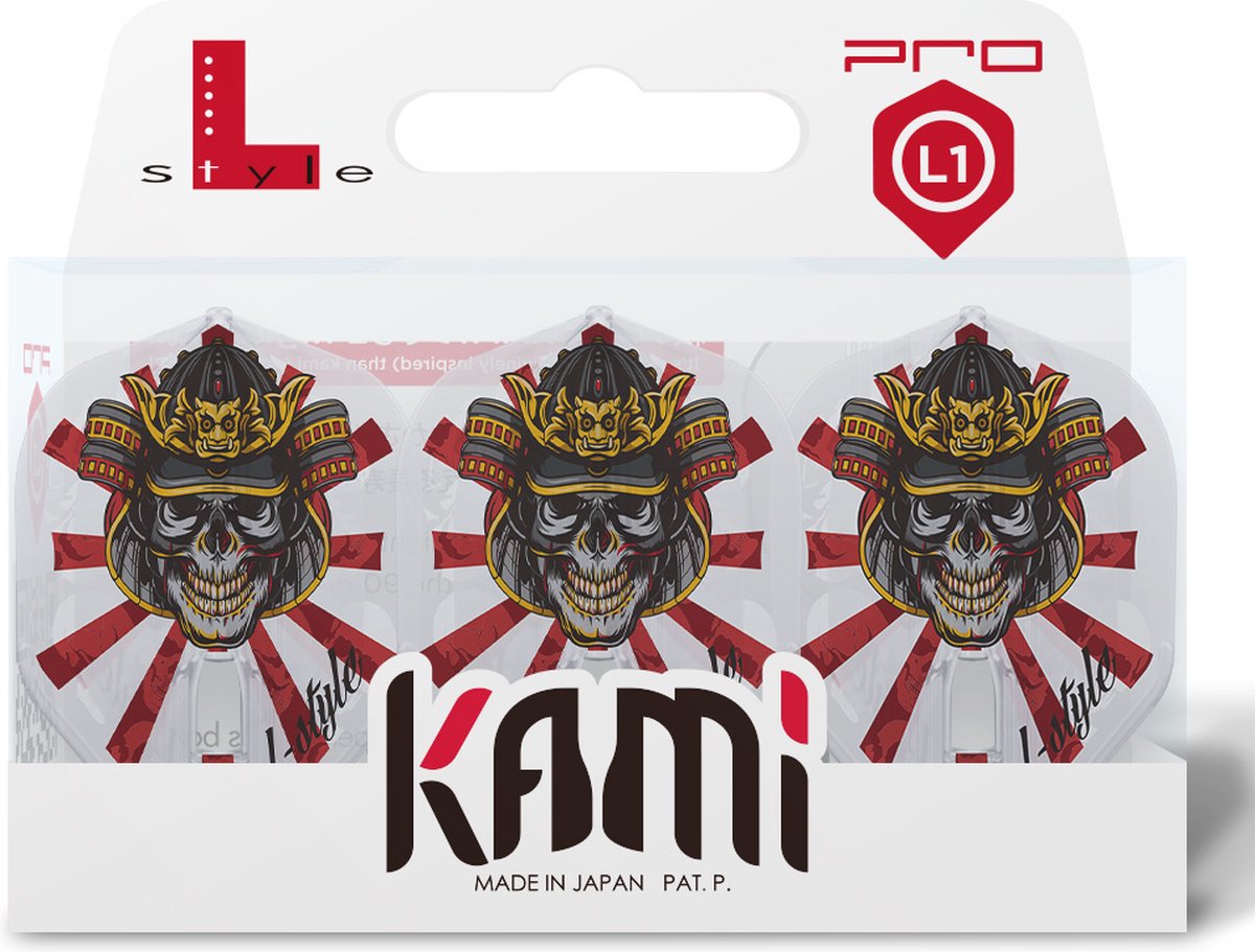 L-Style Kami L1 Robert Marijanovic V2 Type A Clear White - Dart Flights