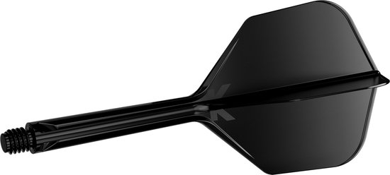 Target K-Flex Black NO6 - Dart Flights - Medium van Target — afbeelding 5