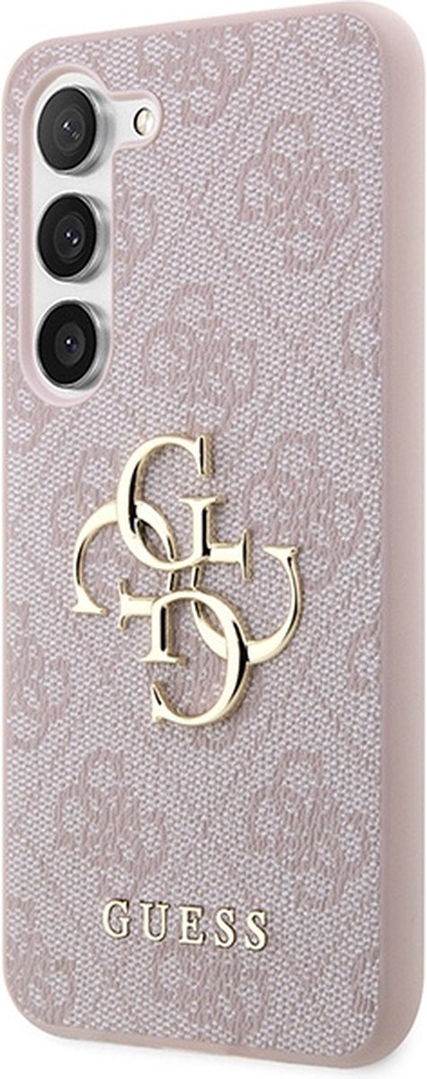 Guess 4G Metal Logo Back Case - Geschikt voor Samsung Galaxy A55 (A556) -  Roze | bol