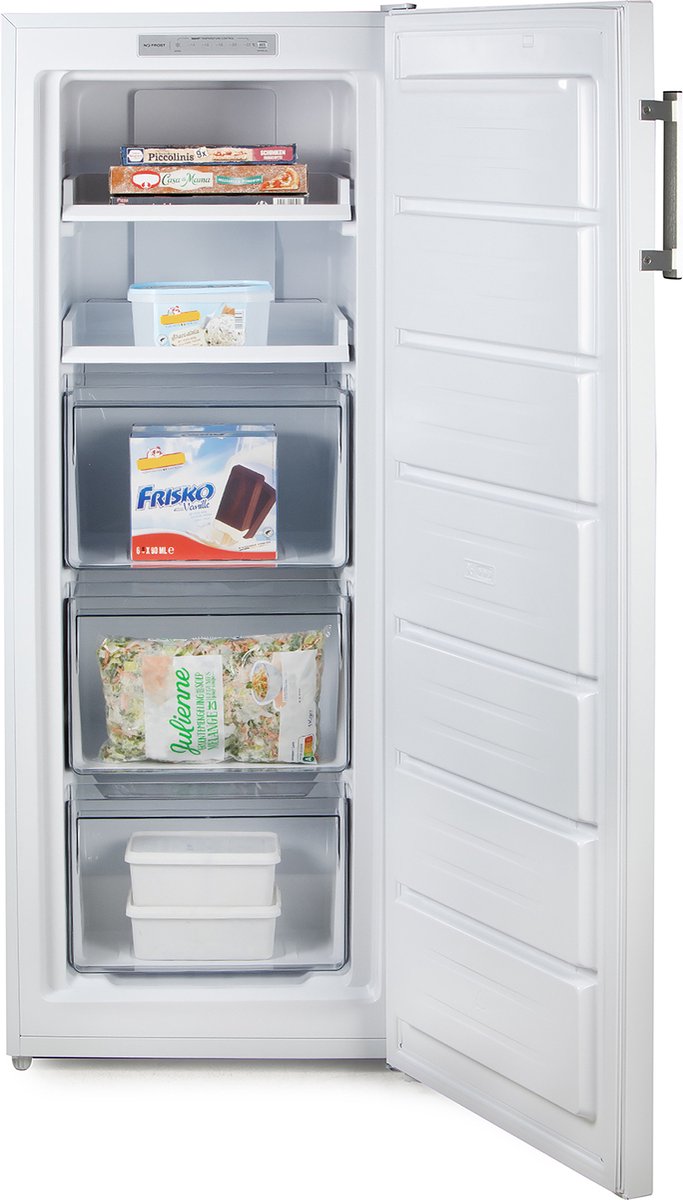 Bol.com DOMO DO91203F Vriezer - C - 161 L - No frost - Wit aanbieding