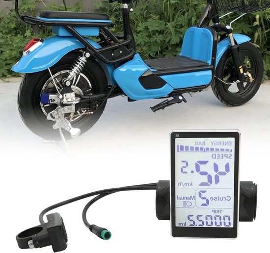 Gute Qualität LCD Fünf-Stufen-Display Elektro fahrrad teile 36V 48V 60V LCD-Disp