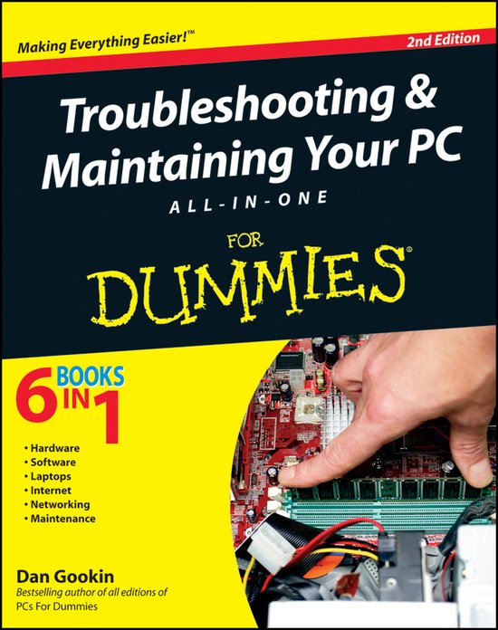 Troubleshooting & Maintaining Your Pc All-In-One For Dummies - cover