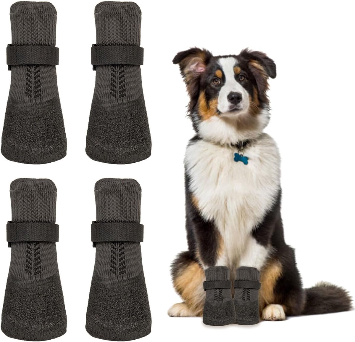 Lexium Hondenschoenen pootbeschermer - Hondenschoenen - Pootbescherming hond - Hondenschoentjes - Hondenlaarzen