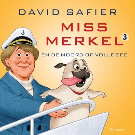 Miss Merkel en de moord op volle zee - cover