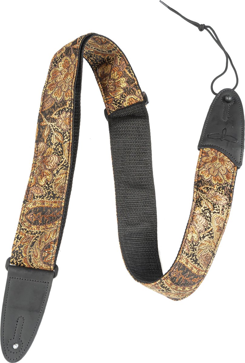 PRS Paisley Nylon Strap Brown - Gitaarband