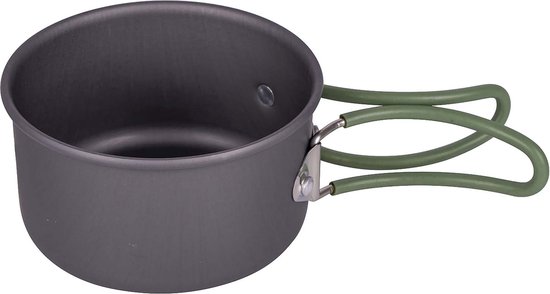 Bo-Camp - Pannenset - Explorer - 2-Delig - Hard anodized - Aluminium van Bo-Camp — afbeelding 2