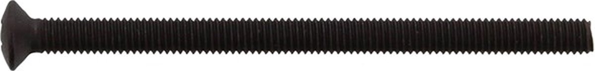 INTERSTEEL Bout tbv SKG3 aluminium beslag M6x90 voor deurdikte 75mm zwart