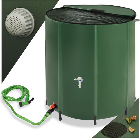 Foto: Regenwatertank 500 l 81 x 100 cm 404597