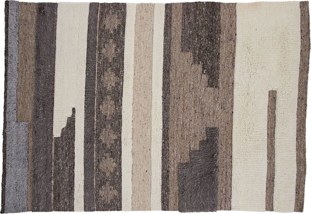Vincent vloerkleed 230x162cm wit.