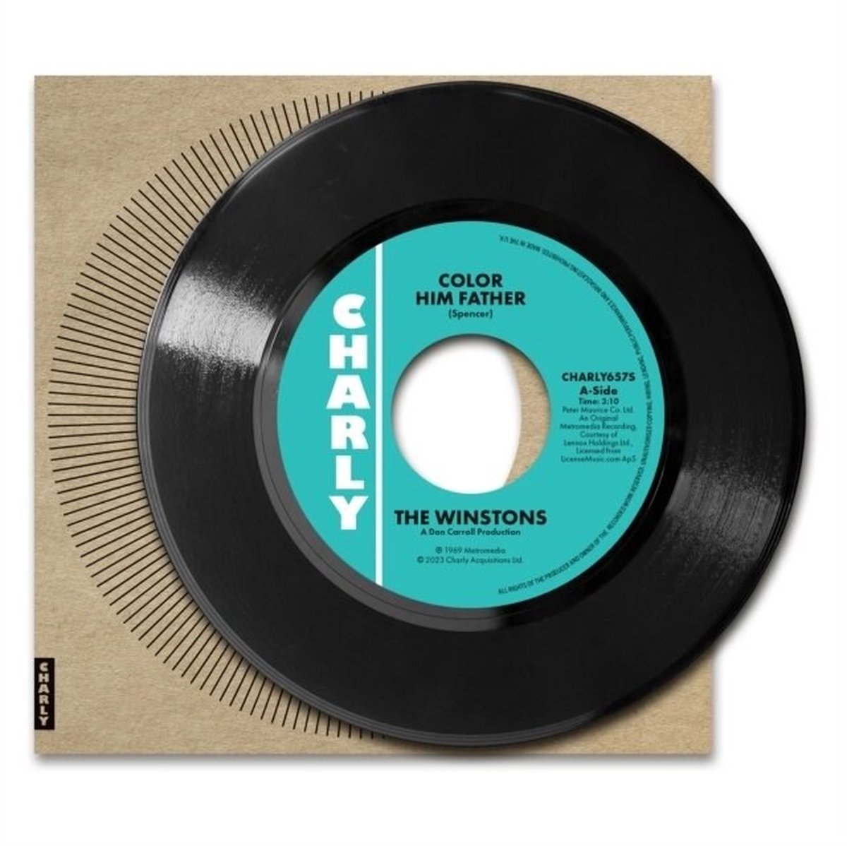 Winstons & Razzy - Color Him Father / I Hate Hate (7" Vinyl Single)
