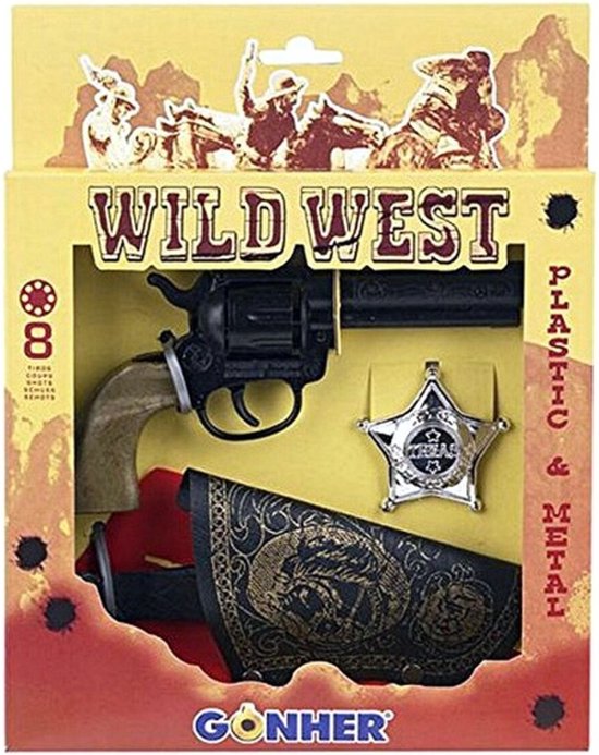 Set Western pistolen Gonher (3 pcs)