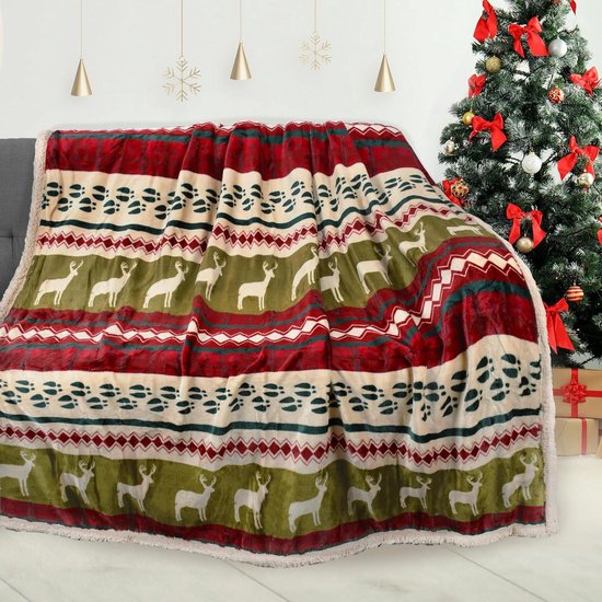 Catalonia Classy Übergroße Sherpa Hoodie Decke, Flauschige Warme