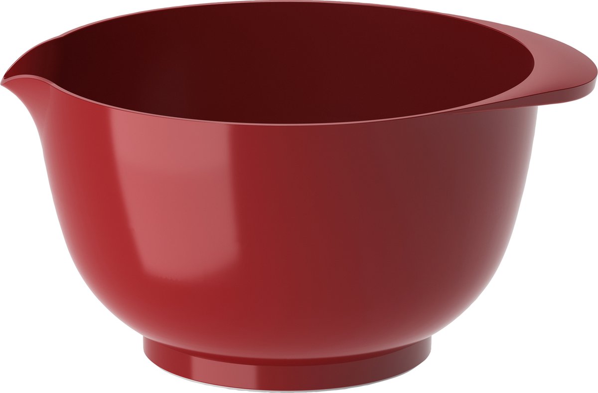 Rosti Margrethe Beslagkom - 3 L - Rood - Mengkom voor Bakken en Koken - Magnetron-, Vriezer- en Vaatwasmachinebestendig