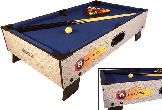 Foto: Toptable 8 ball topper print tafelmodel pooltafel