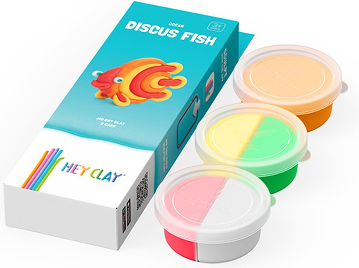 Hey Clay boetseerklei oceaan: discusvis