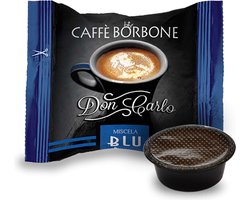 Borbone Don Carlo blauw (100st) - Lavazza A Modo Mio Koffiecups compatibel