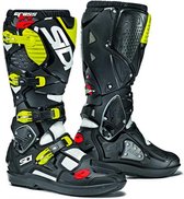 Sidi Crossfire 3 SRS White-Black-Yellow Fluo 43