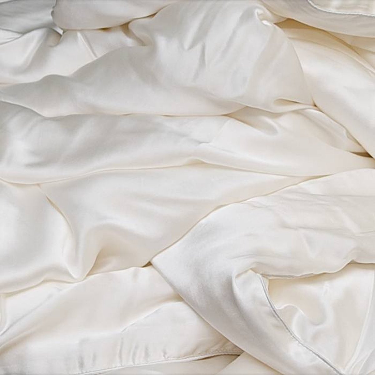 100% Zijden zomerdekbed Dolce (175g/m2) - zijden tijk - Silk Heaven - 160x220cm