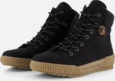 Rieker Veterboots zwart Nubuck - Maat 39
