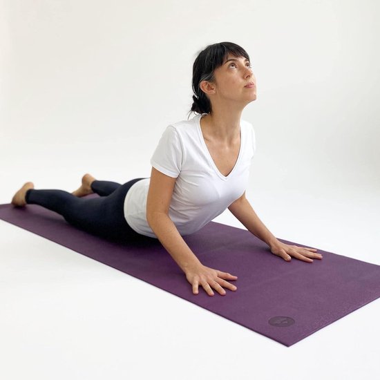 Yogamat van pvc-vrij materiaal antislip en wasbaar 183 x 60 x 4 mm voor fitness pilates en gymnastiek in diverse kleuren Yogamat van Yogamat — afbeelding 5