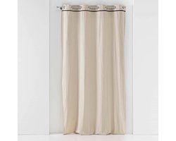 Gordijn met ringen LINETTE, katoen, met glans, 135 x 240 cm