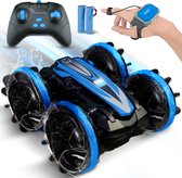 NAPI Bestuurbare Auto All-Terrain - RC Auto met 2 Accu's - Speelgoed Auto voor Jongens - Buiten Spelen - Waterdicht - Race Car/Boot voor Land & Water - 1,5u Speelplezier - Radiografisch