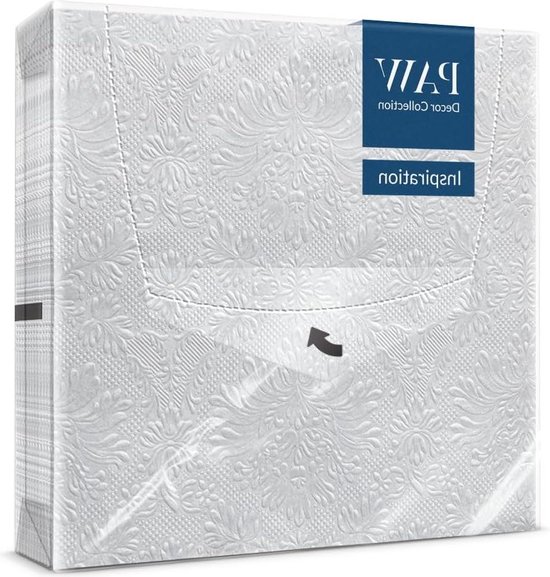 Servilleta 33x33 2 Capas Blanca 36 Paquetes De 100 Unidades - PHP Cash