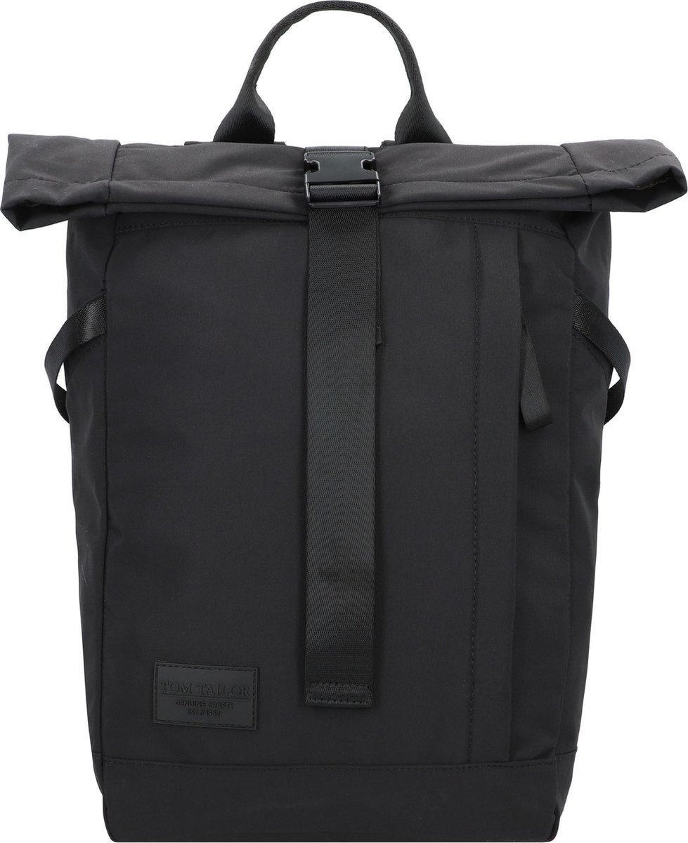TOM TAILOR Laptop rugzak Rugzak met laptopvak Boston Backpack Black Zwart