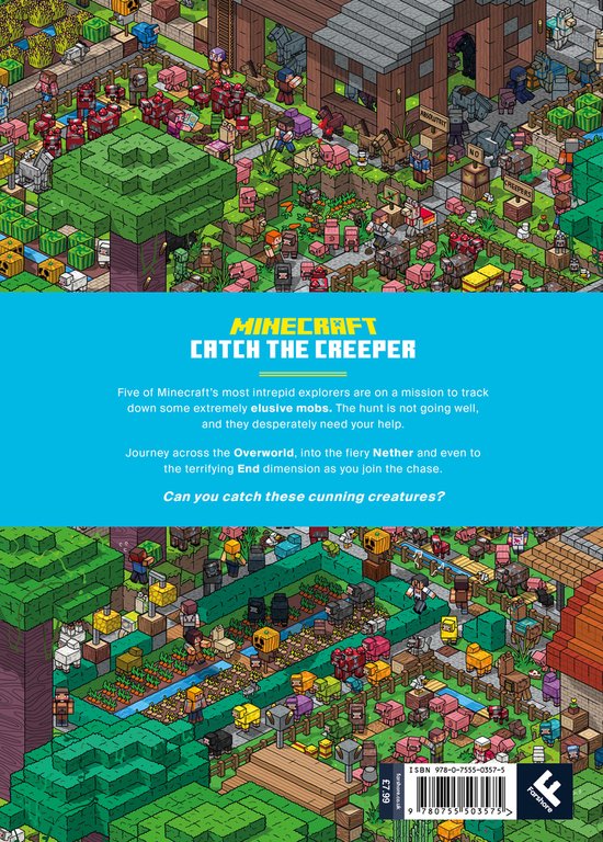 Minecraft Catch the Creeper and Other Mobs, Mojang ab | 9780755503575 ...
